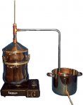 12 Lit Hybrid-Distillery with Column and Gas Cooking