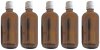 (image for) 5 vials, each containing 50 ml, for storing essential oils with original seals and amber glass for protection from light