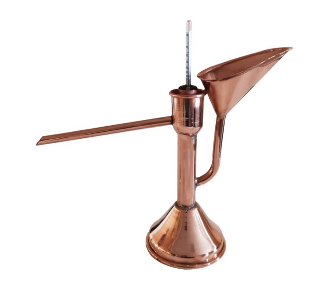 (image for) Freistehende Vorlage aus Kupfer mit Vorlage-Alkoholometer - Click Image to Close